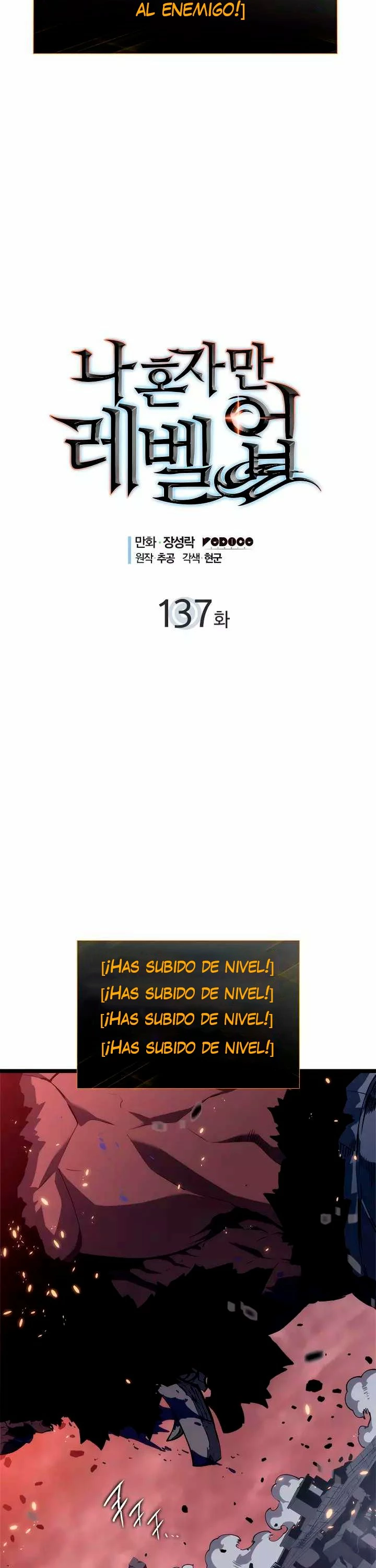 Solo Subiendo de level > Capitulo 137 > Page 11